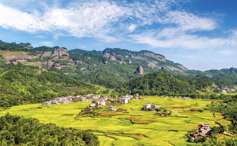 4-1稻香莨山  摄于新宁县崀山村   郑国华.jpg